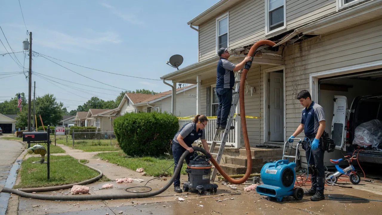 Water Damage Restoration in Wilmington, OH near me